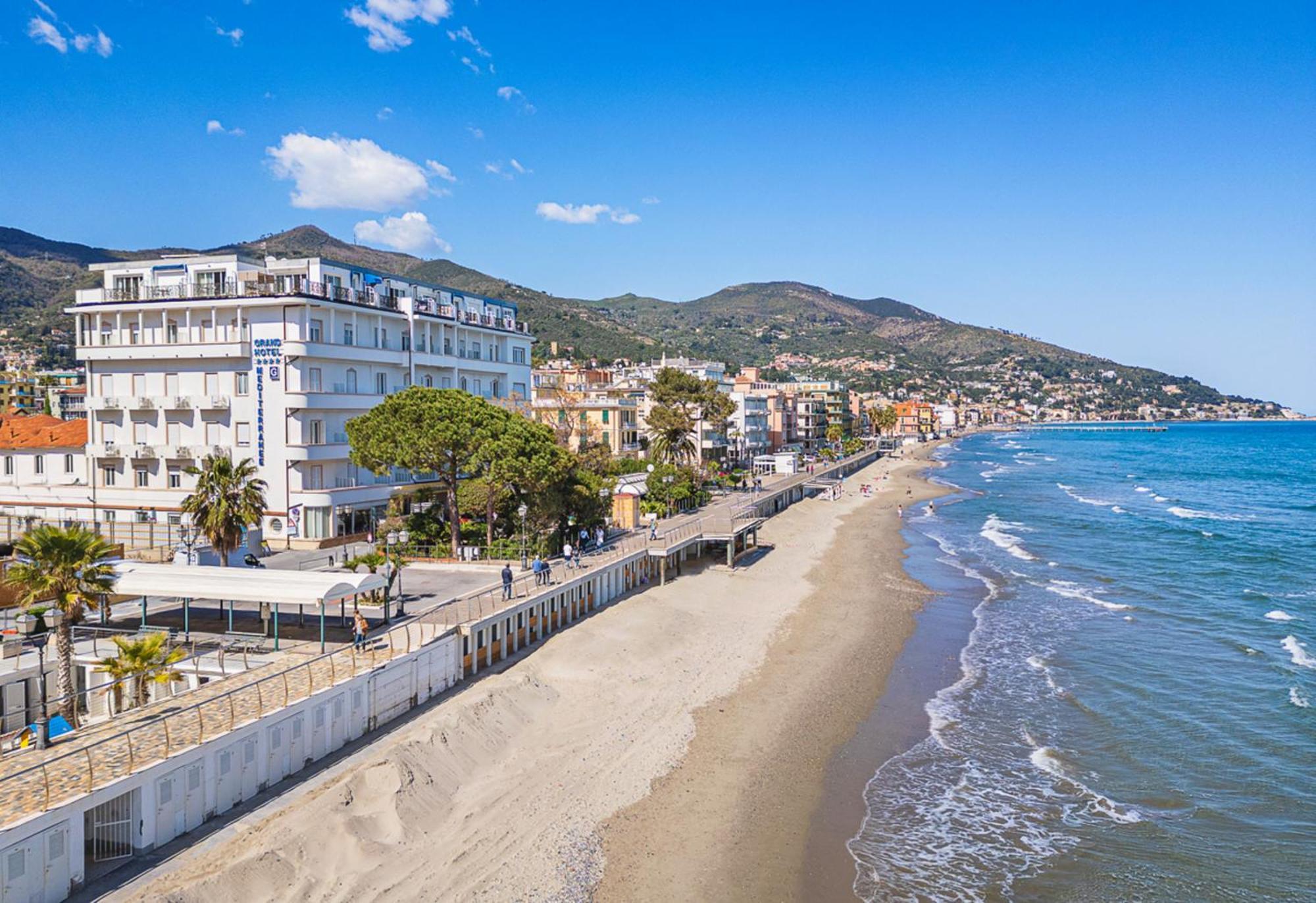 Grand Hotel Mediterranee Alassio Kültér fotó